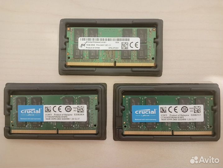 Оперативная память so-dimm DDR3, DDR3L, DDR4