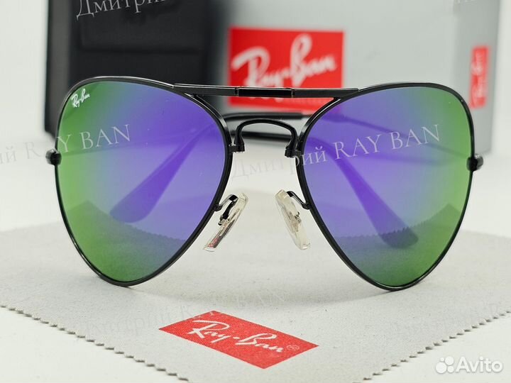 Очки Ray Ban 3479 Aviator Фиолетовое Стекло