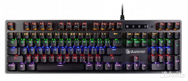 Игровая клавиатура A4Tech механическая
