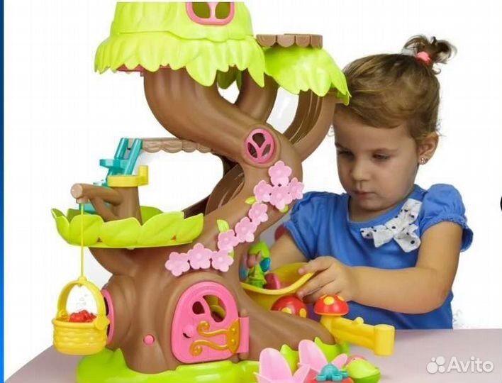 Домик волшебное дерево кукольный elc