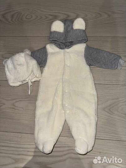 Теплые комбинезоны 68