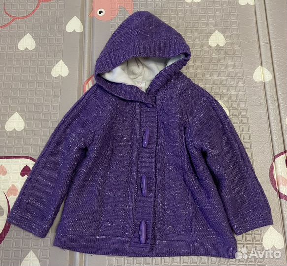 Детские вещи. Теплые кофты