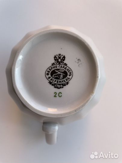 Соусник молочник керамический