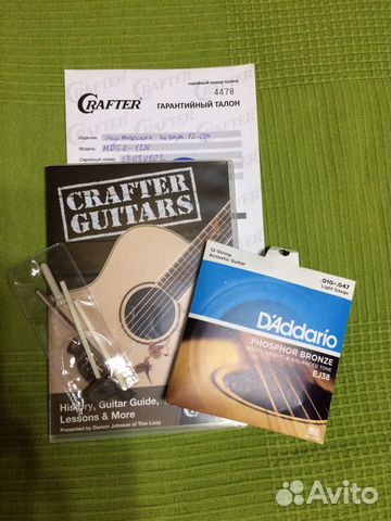 Гитара 12 струн Crafter MD50-12N