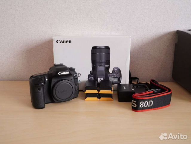 Фотоаппарат canon 80D пробег 19500 кадров объявление продам