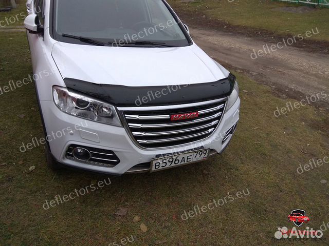 Ветровики, Дефлектор капота haval H8 С 2015