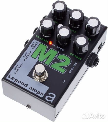 Новый гитарный предусилитель AMT M-2. Доставка