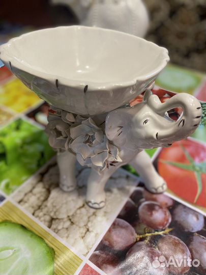 Слон конфетница слон копилка фигурки слоников
