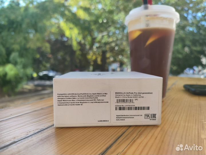 Беспроводные наушники apple airpods pro 2