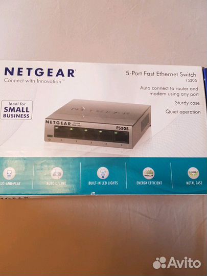 Коммутатор netgear FS305 100PES