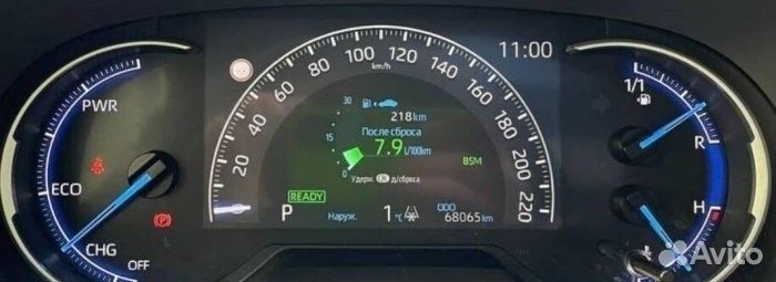 Toyota RAV 4 2022 приборная панель