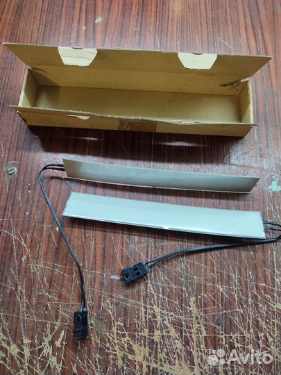 Подсветка порогов mercedes ML W163