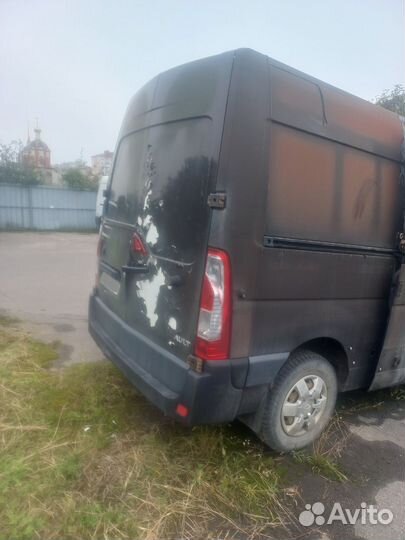 Renault Master 2.3 МТ, 2011, битый, 300 000 км