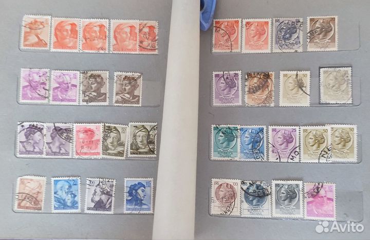 Почтовые Марки, марки Италии, Фиуме, Сан-Марино