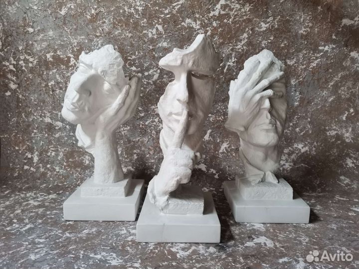 Статуэтка не вижу не слышу не говорю