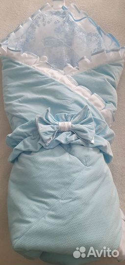 Конверт на выписку для мальчика весна осень