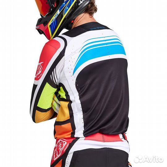 Troy Lee Designs Se Pro Wavez Jersey Black Черный