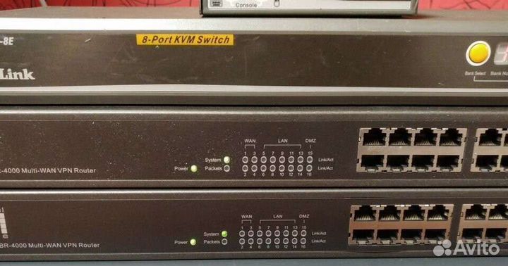 Комутаторы. Switch. Level One. D-Link dkvm-2