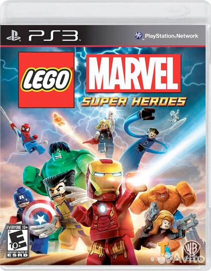 Lego Marvel Super Heroes PS3, английская версия