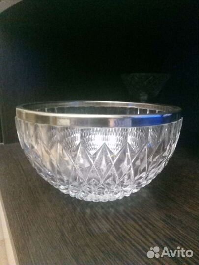 Хрустальный салатник