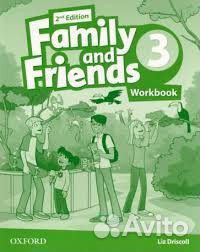 Учебник и тетрадь Family and friends 1,2,3,4,5,6