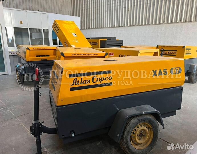 Компрессор дизельный Atlas Copco XAS 97 б/у