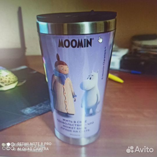 Термокружка Moomin новая