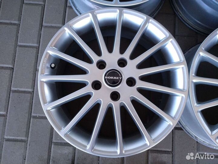 Литьё Borbet (Germany) r-17 (5x114,3) как новое