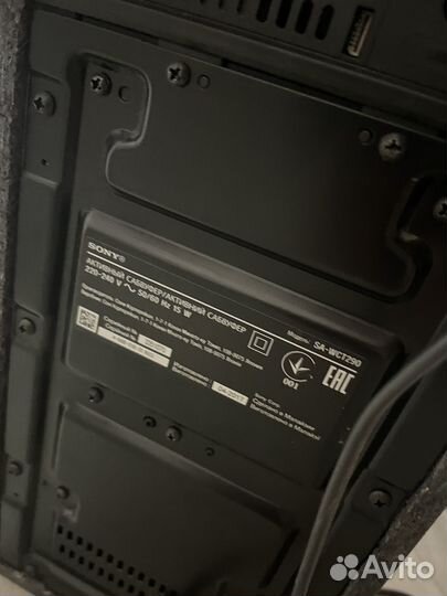 Саунбар sony HT-CT/290 с беспроводным сабвуфером