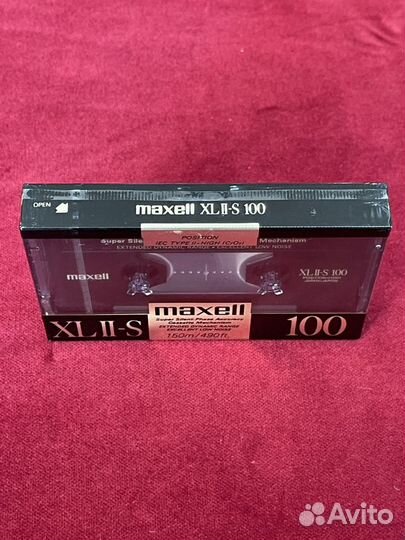 Аудиокассета Maxell XL II-S 100