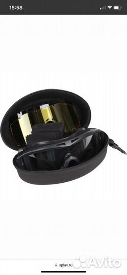 Сплав Kite Track Баллистические очки-маска