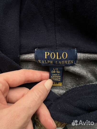 Ralph lauren teddy bear толстовка, оригинал