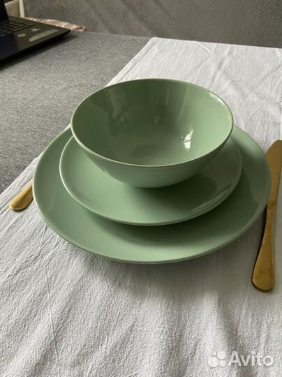 IKEA Фэргрик тарелки 27 см