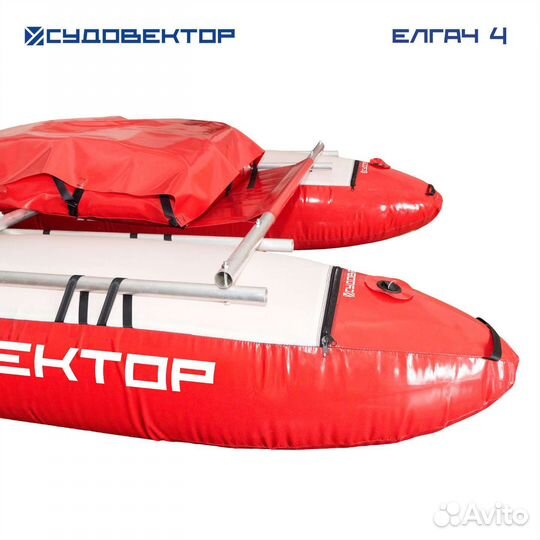 Катамаран грузоподъемность 500кг Елгач-4
