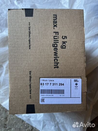 Противотуманная фара bmw f10 Led оригинал