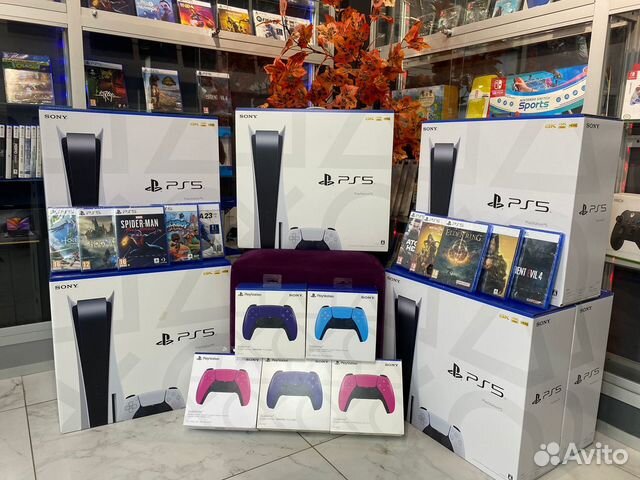 Sony PlayStation 5 + 400 игр + Гарантия