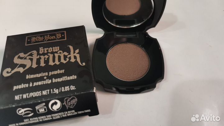 Пудра для бровей kvd