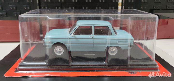 Модель автомобиля СССР заз 968м в масштабе 1/24