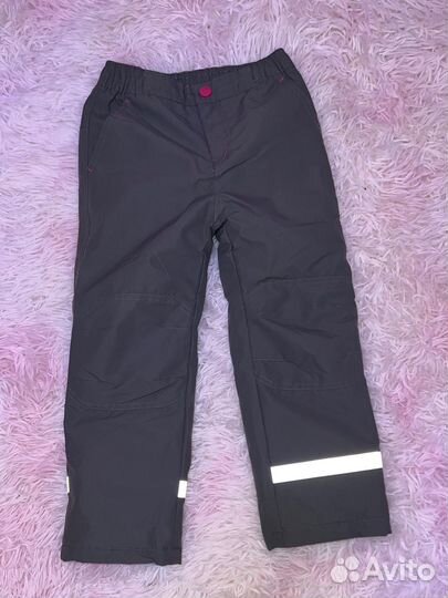 Штаны деми на флисе 116