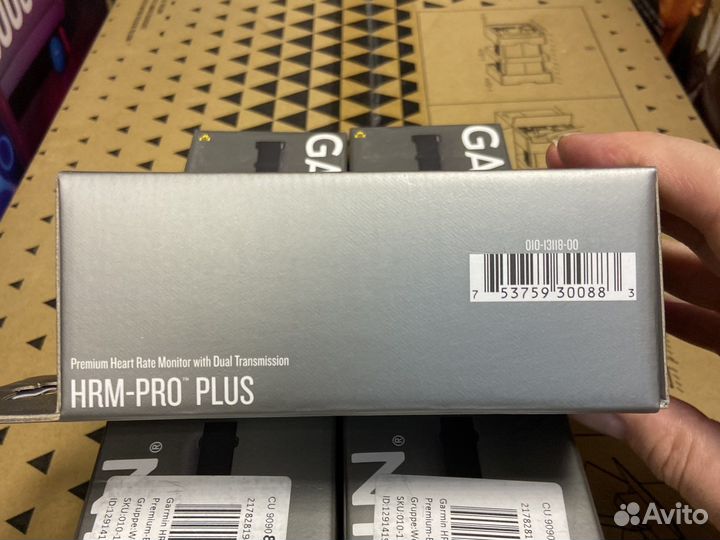 Пульсометр нагрудный garmin hrm pro plus новый