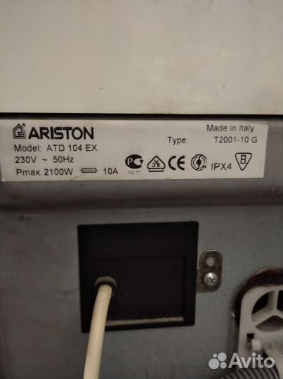 Стиральная машина ariston Италия