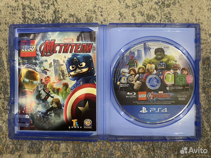 Lego Marvel Мстители PS4