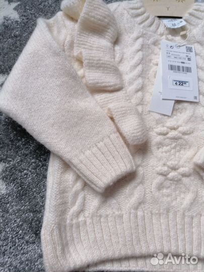 Вещи на девочку Zara 92 98 свитер