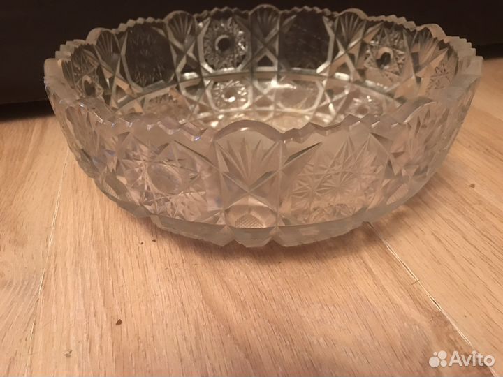 Хрустальный салатник