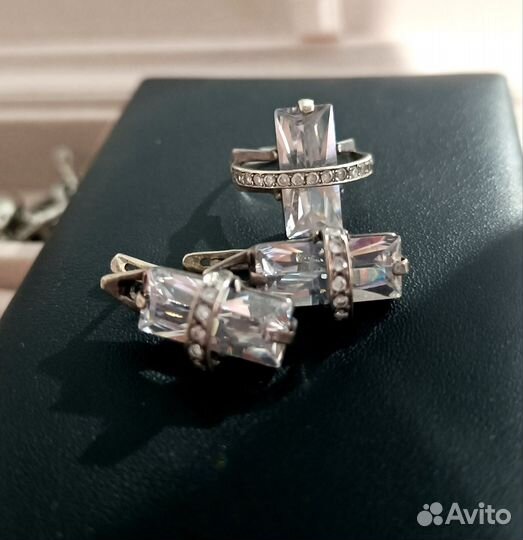 Серьги, комплекты серебро