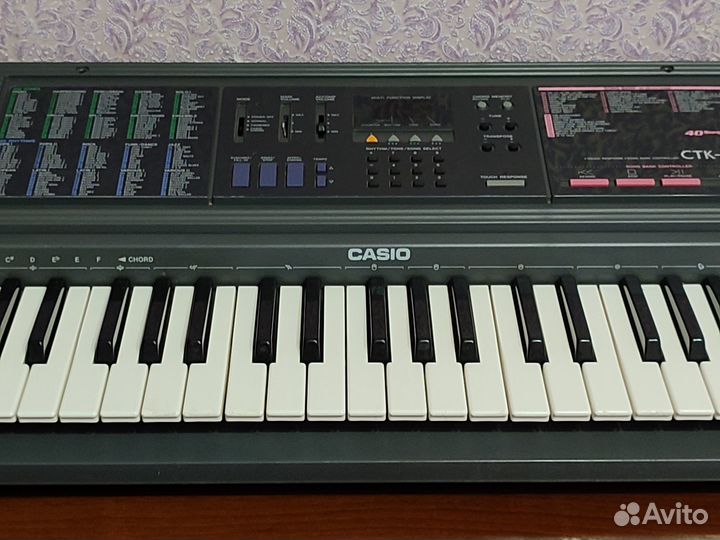 Синтезатор casio CTK - 550. В ремонт. На запчасти