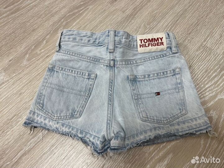 Шорты джинсовые доя девочки Tommy Hilfiger
