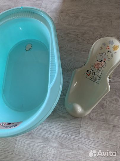 Ванночка для купания и горка