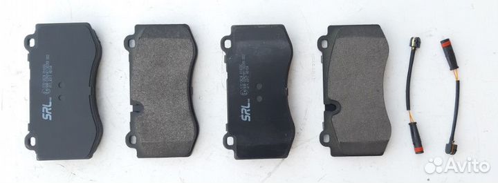 Колодки тормозные передние с датчиком A0054207820