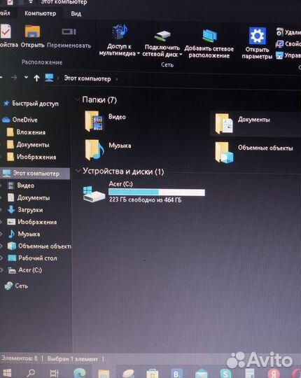 Ноутбук acer